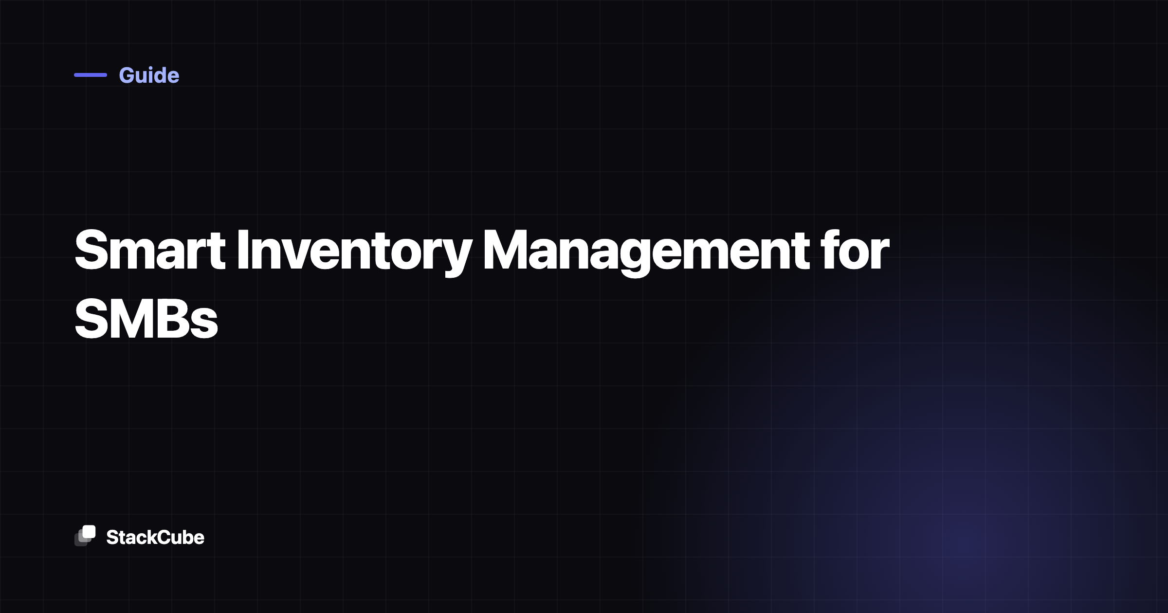Smart Inventory Management for SMBs
